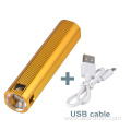 LED Mini USB Rechargeable Flashlight